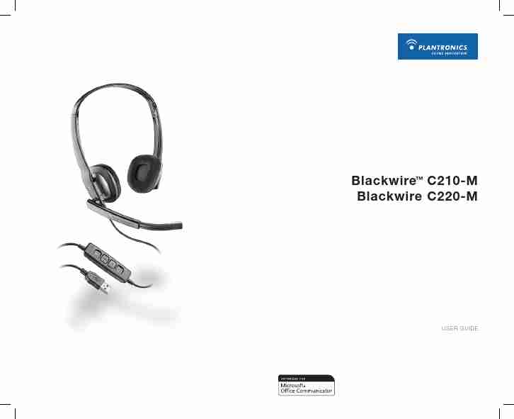 Plantronics Corded Headset C210-M-page_pdf